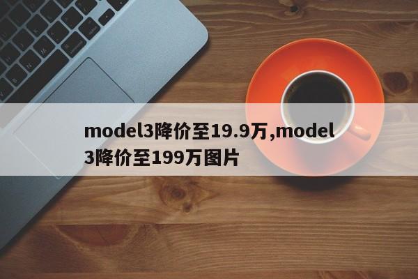 model3降价至19.9万,model3降价至199万图片