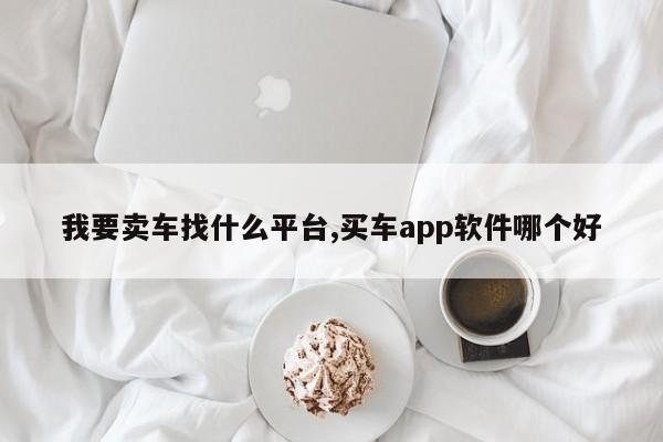 我要卖车找什么平台,买车app软件哪个好