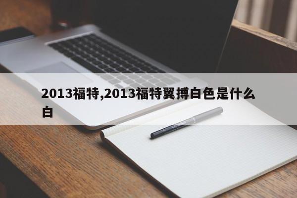 2013福特,2013福特翼搏白色是什么白